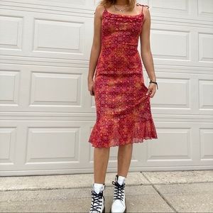 Vintage 90s midi dress
